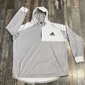 Adidas Two-Tone Gray Hoodie